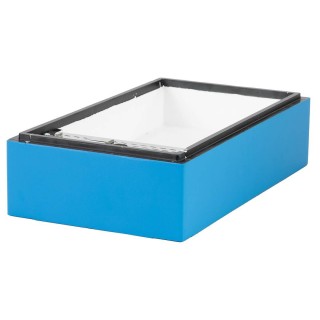 Powałko-podkarmiaczka, Dadant, 6-ramkowa, niebieska