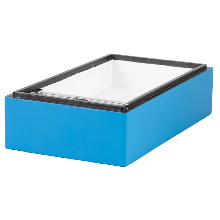 Powałko-podkarmiaczka, Dadant, 6-ramkowa, niebieska