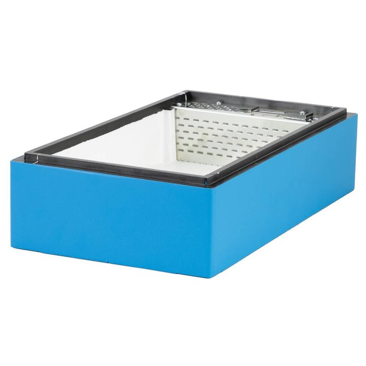 Powałko-podkarmiaczka, Dadant, 6-ramkowa, niebieska