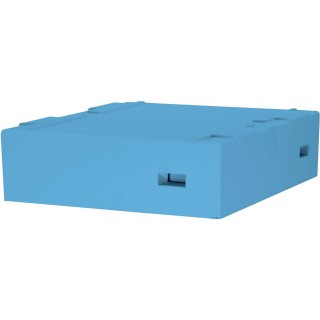 Daszek wysoki z wentylacją, D, LN, AP, WL 12-ramk. malowany (niebieski) - PREMIUM - W1015T_NIEB