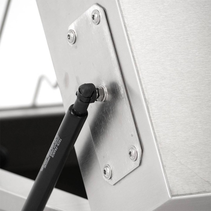 Stół wielofunkcyjny 1000 mm, ocieplany z podgrzewanym dnem i pokrywą grzejną ocieplaną na zawiasach z siłownikami