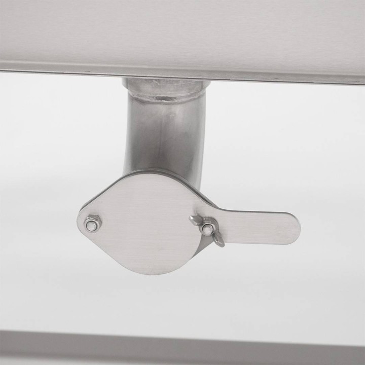 Stół wielofunkcyjny 1000 mm, ocieplany z podgrzewanym dnem i pokrywą grzejną ocieplaną na zawiasach z siłownikami