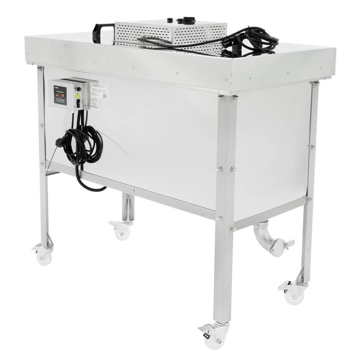 Stół wielofunkcyjny 1000 mm z podgrzewanym dnem i pokrywą grzejną