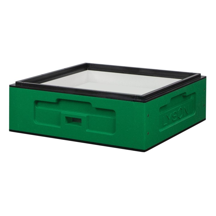 Korpus Wielkopolski 1/2 OPTIMA, ciemnozielony, nieskręcony - W1032_O_ZC