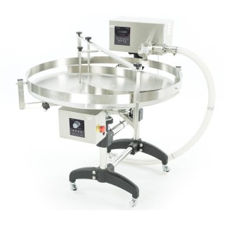 Urządzenie wielofunkcyjne do dozowania, kremowania i przepompowywania miodu ze stołem obrotowym Ø900, moduł wirnikowy