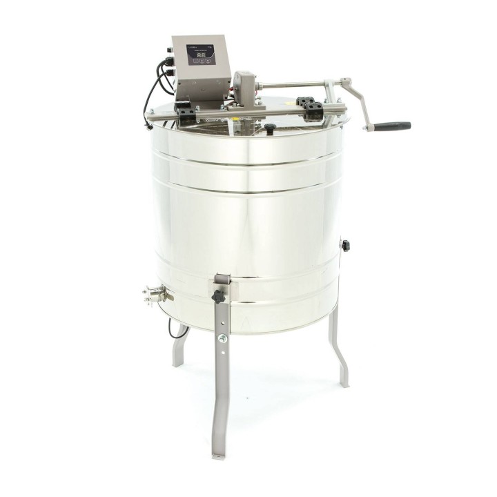 Miodarka kasetowa, 4-kas., Dadant, Ø600mm, ręczno-elekt. 12V/230V - OPTIMA - W221MS