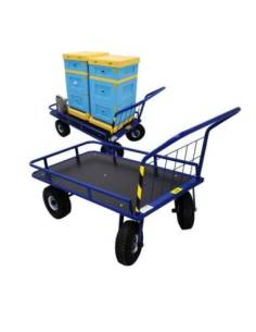 Wózek pasieczny platformowy – ze skrętnymi kołami - WOZEK2