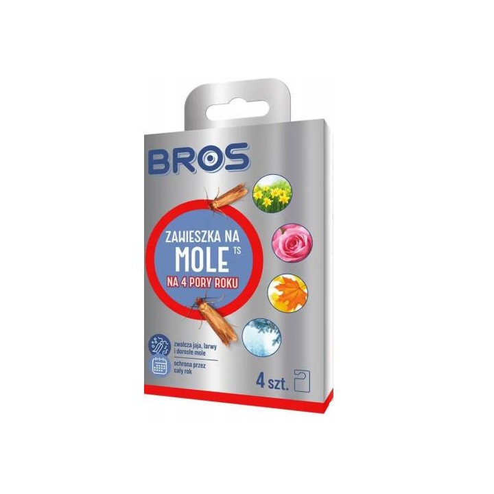 BROS - 4 pory roku zawieszki na mole 4szt