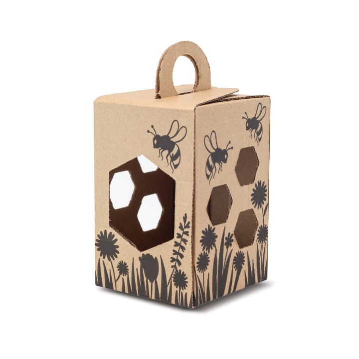 Pudełko Ozdobne na 1 słoik 350-500 ml (10szt) - P19A