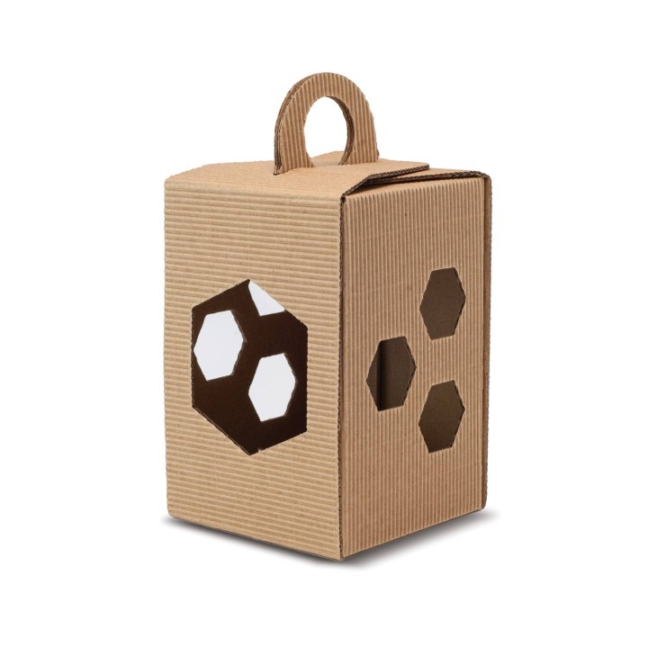 Pudełko Ozdobne na 1 słoik 350-500 ml (10szt) - P22