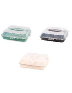 POJEMNIK NA CIASTO KWADRATOWY 30308 KOLORY