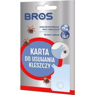 BROS - karta do usuwania kleszczy - BR2026