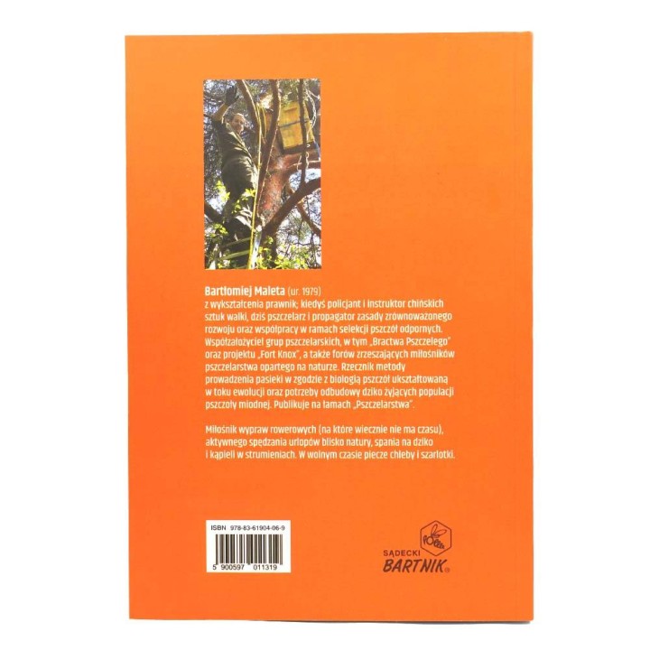 Książka "Pszczelarstwo w zgodzie z naturą czyli o ewolucji w pasiece" (Bartłomiej Maleta) - K290
