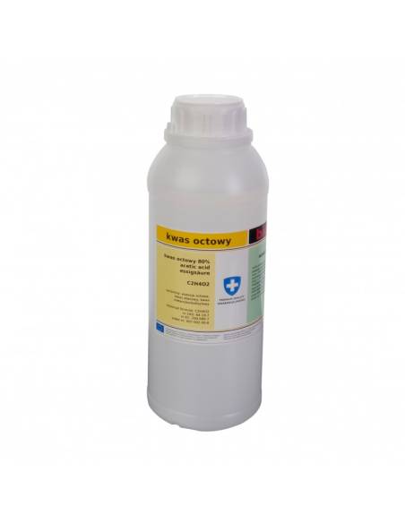 Esencja octowa. Kwas octowy 80% 1L - OCH10