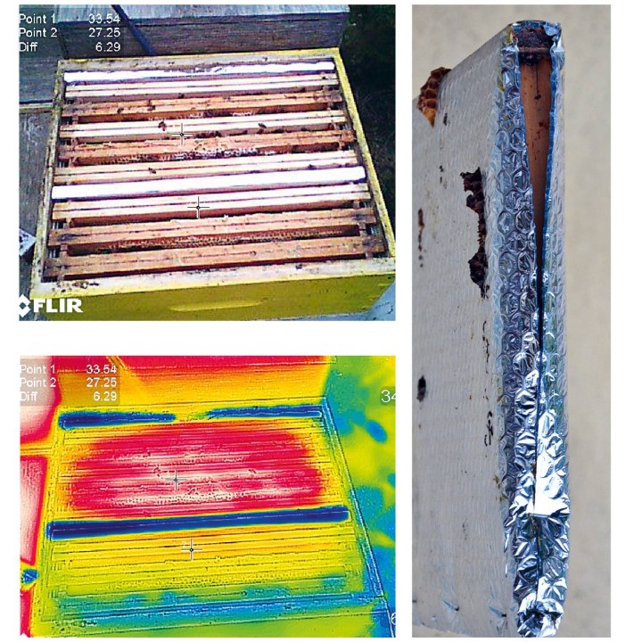 Mata izolująca do ula Dadant 6-ramkowego (49x27cm) - MI3