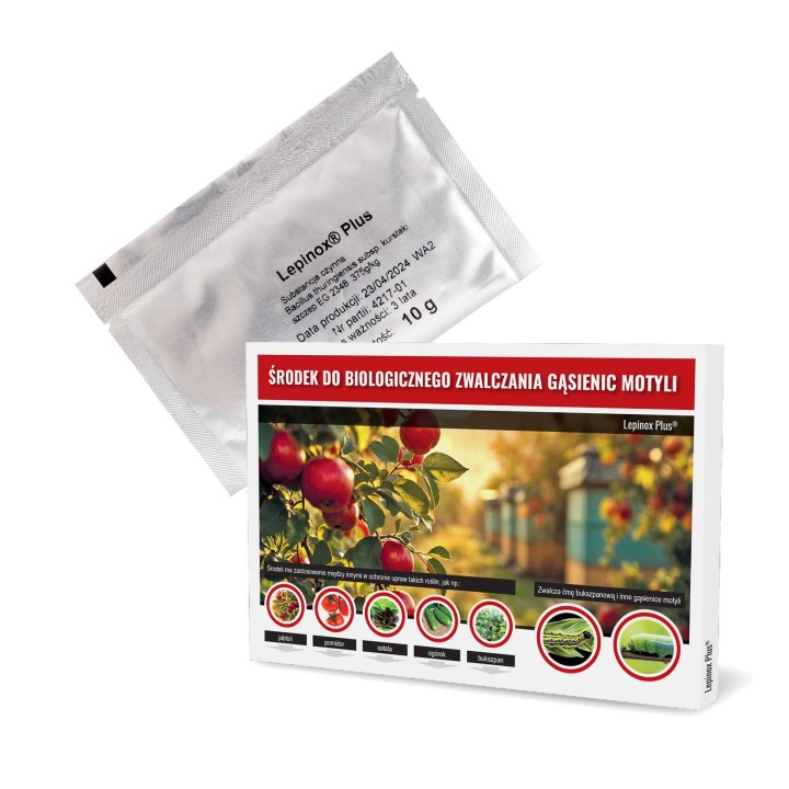 Ekologiczny środek na zwalczanie larw motyli 10g - wzór SOR1