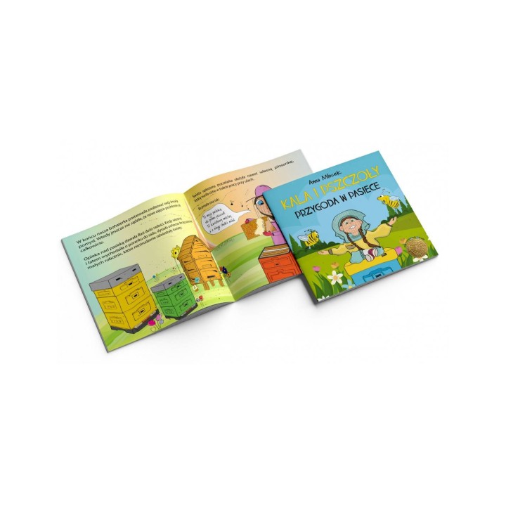 Książka dla dzieci "Kala i pszczoły - Przygoda w pasiece" Anna Młocek - API183
