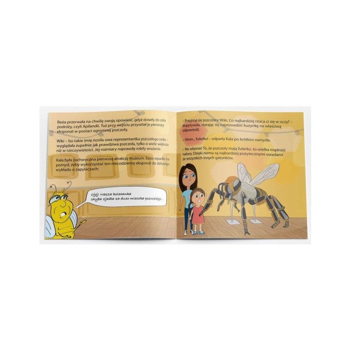 Książka dla dzieci "Kala i pszczoły - Przygoda w pasiece" Anna Młocek - API183