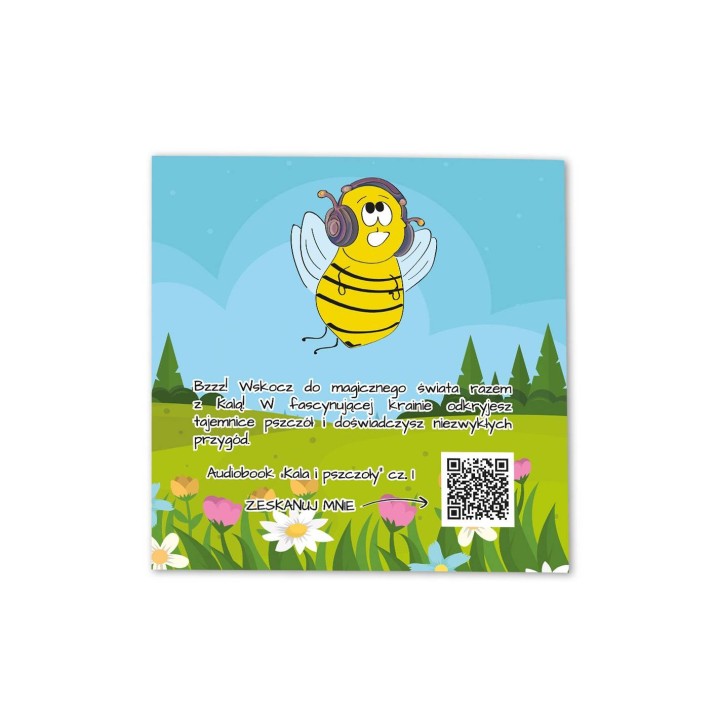Książka dla dzieci "Kala i pszczoły - Przygoda w pasiece" Anna Młocek - API183
