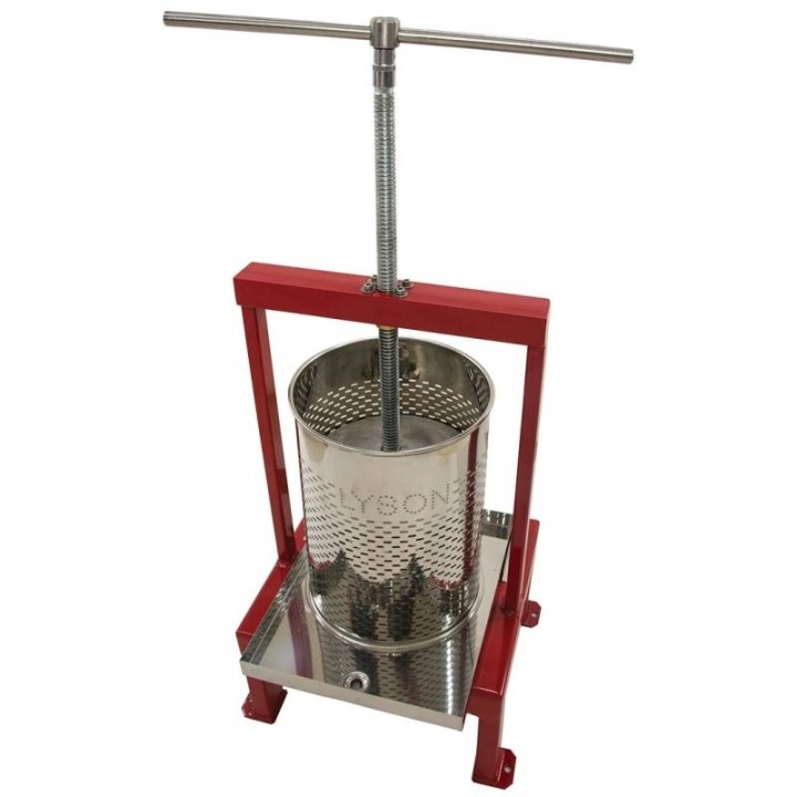 Prasa ręczna do wosku "ŁYSOŃ" z napędem śrubowym - W4082