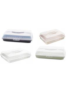 POJEMNIK NA CIASTO PROSTOKĄTNY 30309 KOLORY