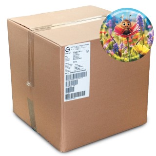 Karton zbiorczy (700 szt.) dużych nakrętek - wzór KND108