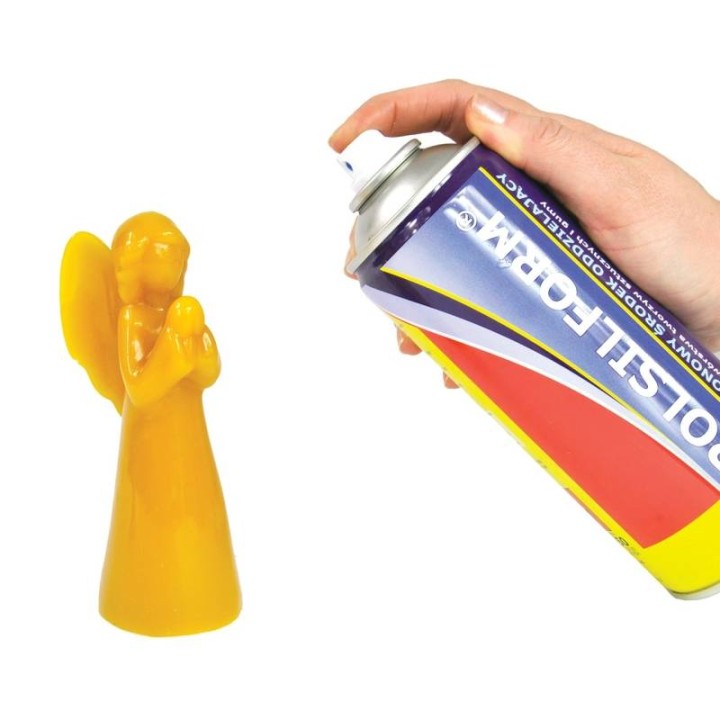 Silikon w sprayu do świec 400ml (1szt) - wzór SILIK01