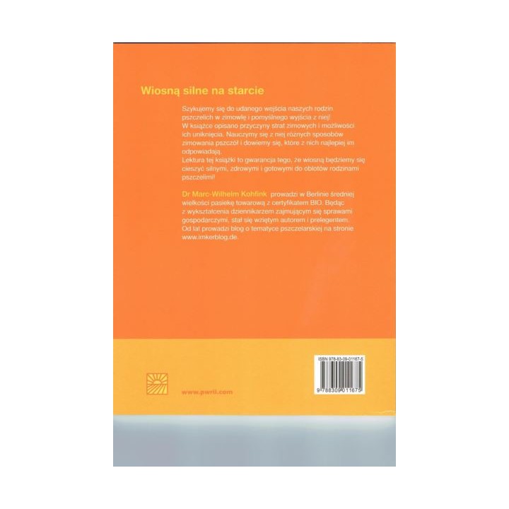 Książka "Zimowanie pszczół" (Marc-Wilhelm Kohfink) - K136