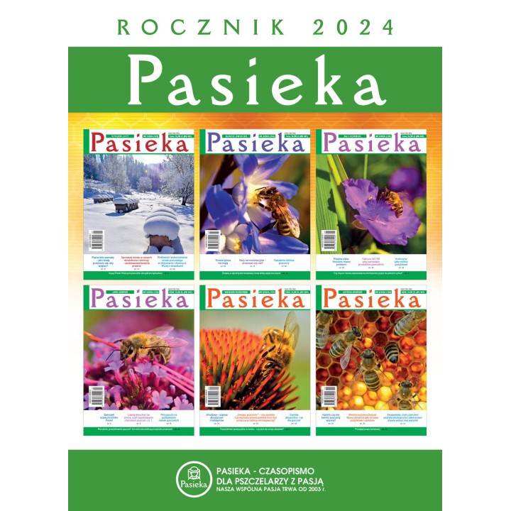ROCZNIK CZASOPISMA "PASIEKA" 2024 - R24