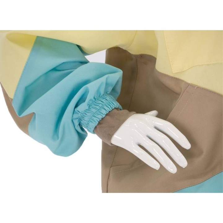 Bluza pszczelarska damska z kapeluszem rozpinana styl sport (COLOR LINE) - RÓŻNE KOLORY - M6057S