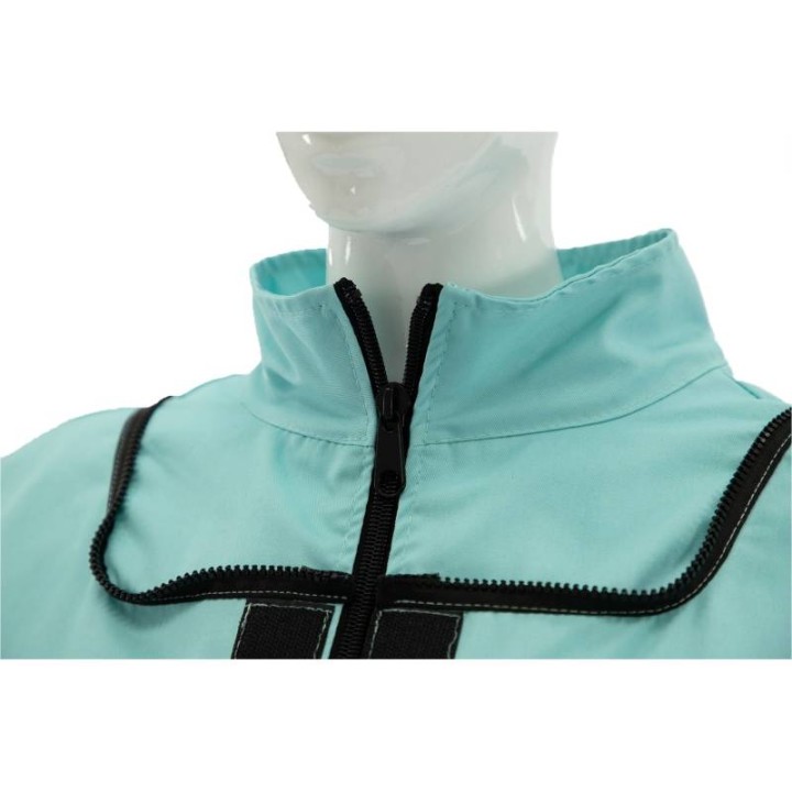 Bluza pszczelarska damska z kapeluszem rozpinana (COLOR LINE) - RÓŻNE KOLORY - M6057