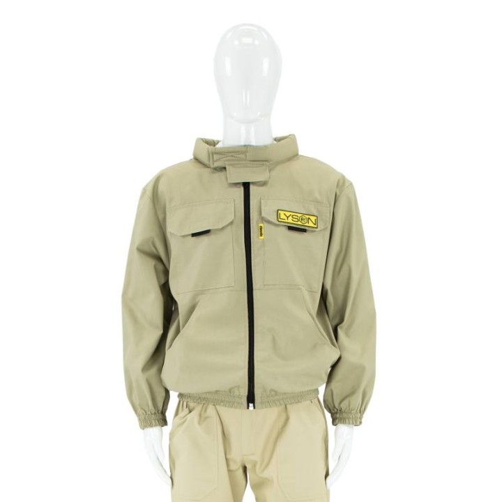 Bluza pszczelarska bez kapelusza - BEŻOWA - 6029