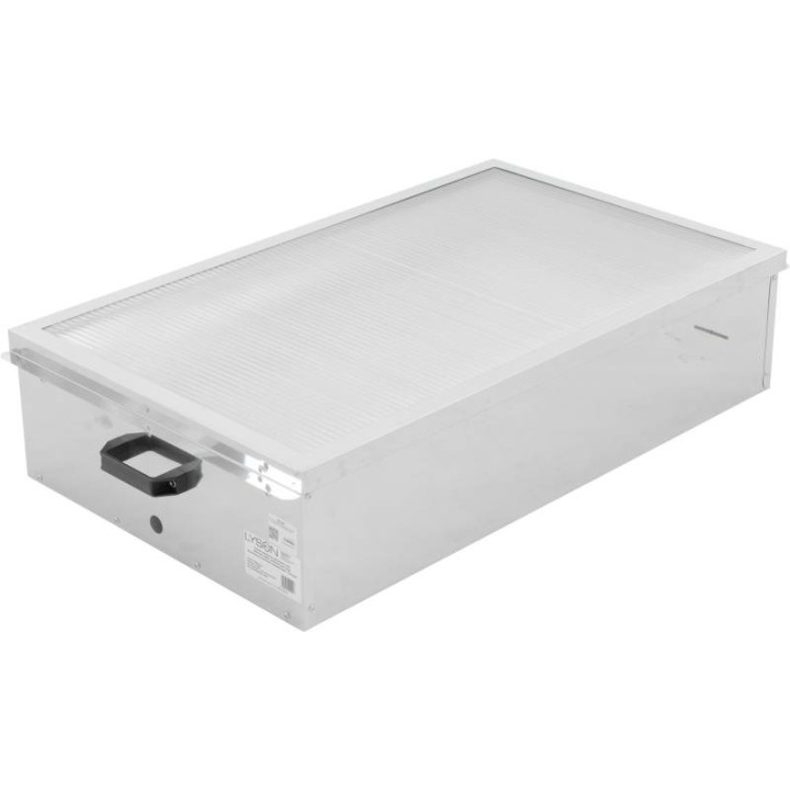 Topiarka nierdzewna słoneczna do wytopu wosku (wym.zewn.920x550xH-205) - W3249