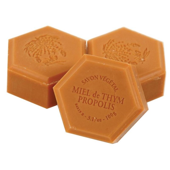 Francuskie mydło mydełko miodowe z propolisem (1szt) - wzór B37