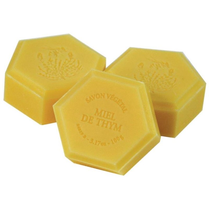 Francuskie mydło mydełko miodowe z tymiankiem (1szt) - wzór B72