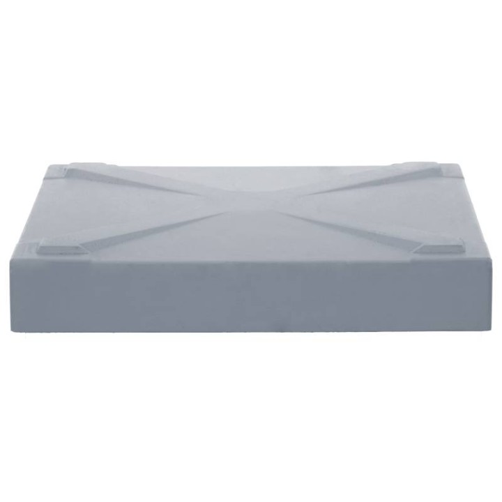 Daszek niski wielkopolski, Ostrowskiej z wentylacją, malowany (szary) - CLASSIC - W1031C_SZ