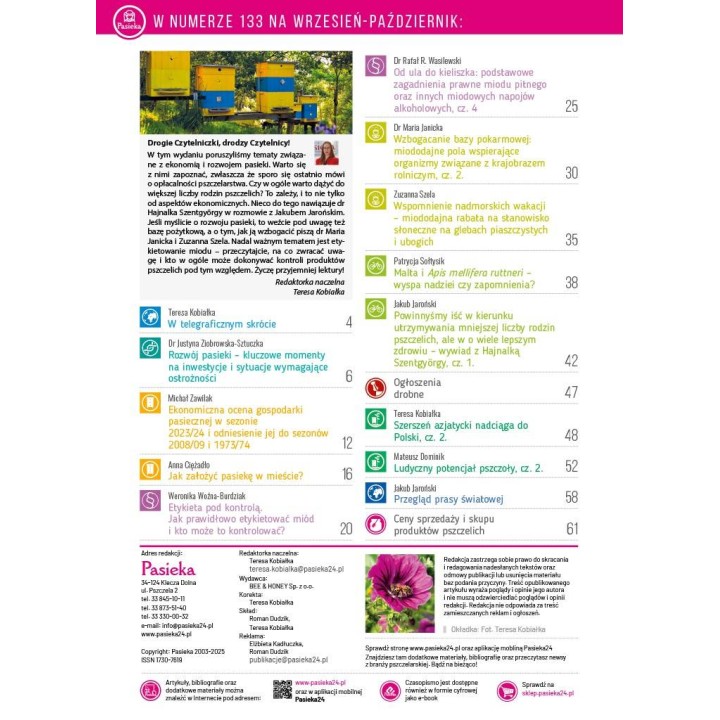 Pasieka nr 5/2025 (PAS133)