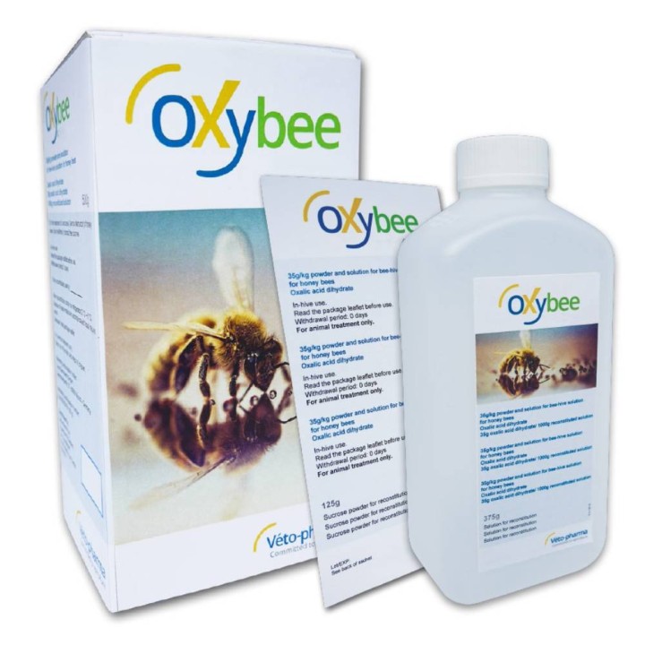 OXYBEE® 750 g + 2 sasz. 125 g  lek OTC do zwalczania warrozy - VITA26