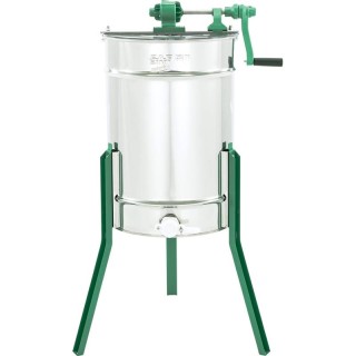 Miodarka diagonalna 2-ramkowa Ø420 mm, ramka: DADANT, ręczna – SAXO - SN_365