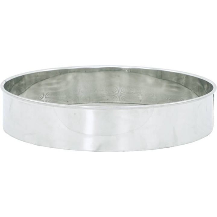 Sito nierdzewne Ø468 mm do odstojników 200-400 kg, podwójne z uchwytami - SN_40/A