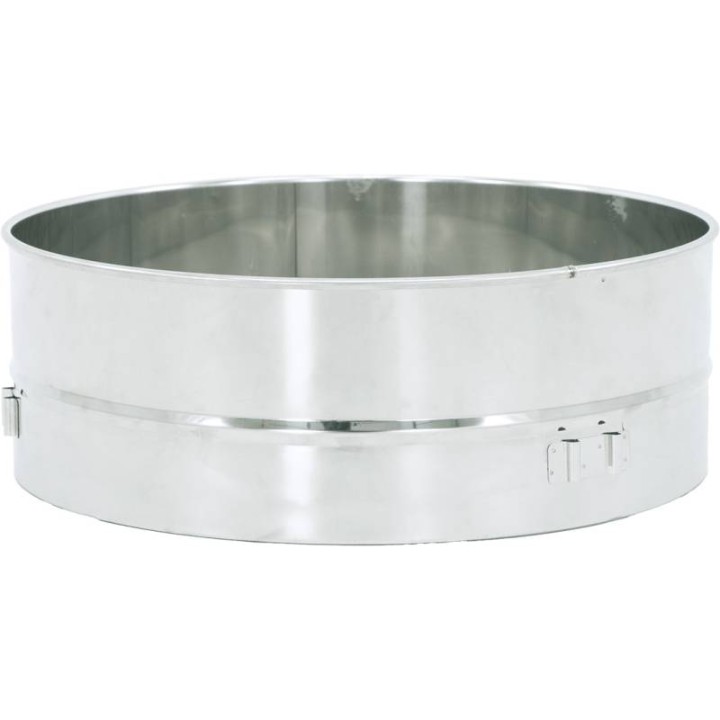 Sito nierdzewne Ø468 mm do odstojników 200-400 kg, pojedyncze z uchwytami - SN_40