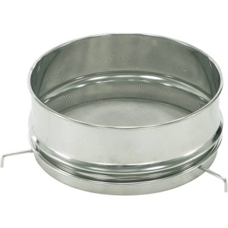 Sito nierdzewne Ø320 mm do odstojników 50-100 kg, pojedyncze z uchwytami - SN_39