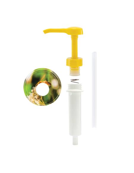 Dozownik DUŻY pompka do miodu z nakrętką fi 82mm - DOZ12