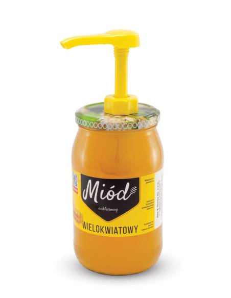 Dozownik DUŻY pompka do miodu z nakrętką fi 82mm - DOZ12