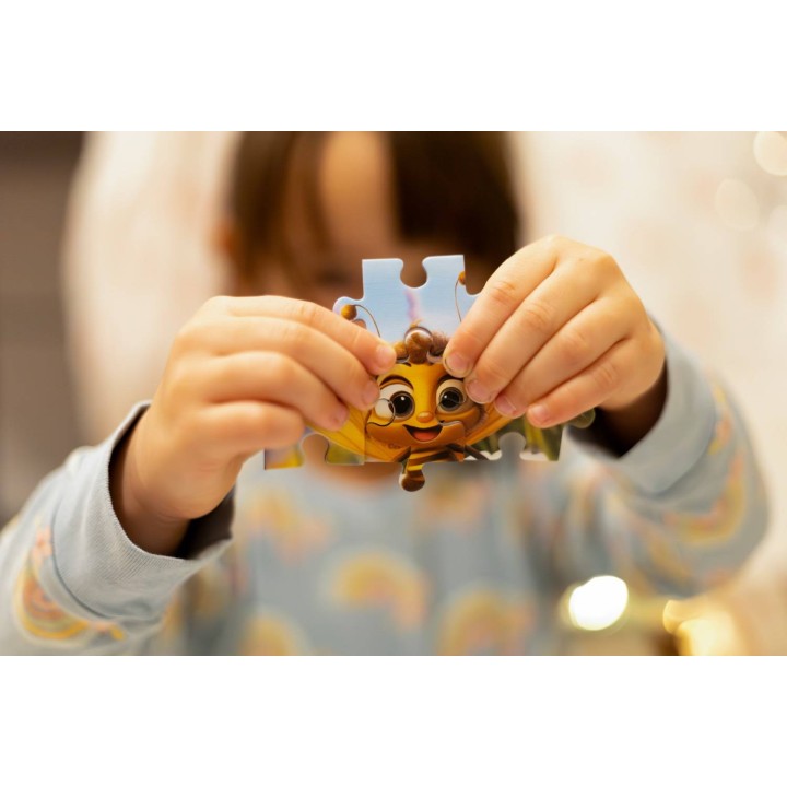 PUZZLE dla dzieci PSZCZÓŁKA - 32x32 cm 100 elementów - PUZ1