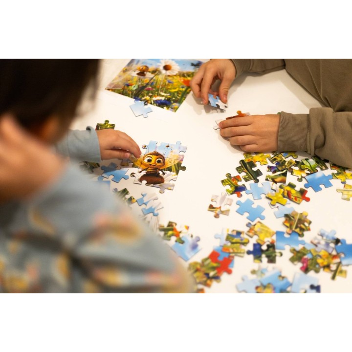 PUZZLE dla dzieci PSZCZÓŁKA - 32x32 cm 100 elementów - PUZ1