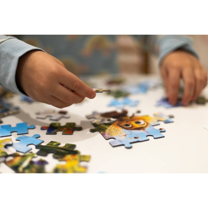 PUZZLE dla dzieci PSZCZÓŁKA - 32x32 cm 100 elementów - PUZ1
