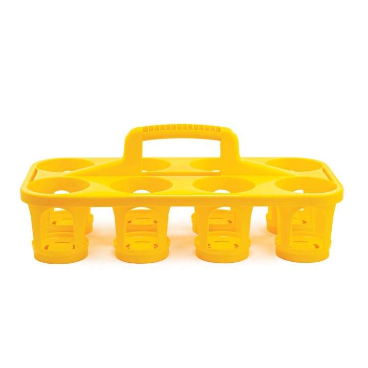 Transporter na 8 słoików - żółty - TS5