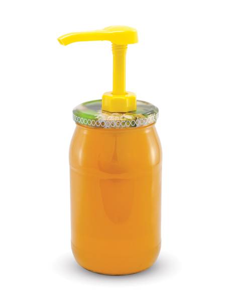 Dozownik DUŻY pompka do miodu z nakrętką fi 82mm - DOZ12