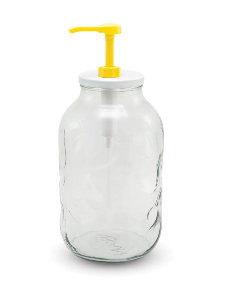 Dozownik DUŻY pompka do miodu z nakrętką fi 82mm - DOZ12